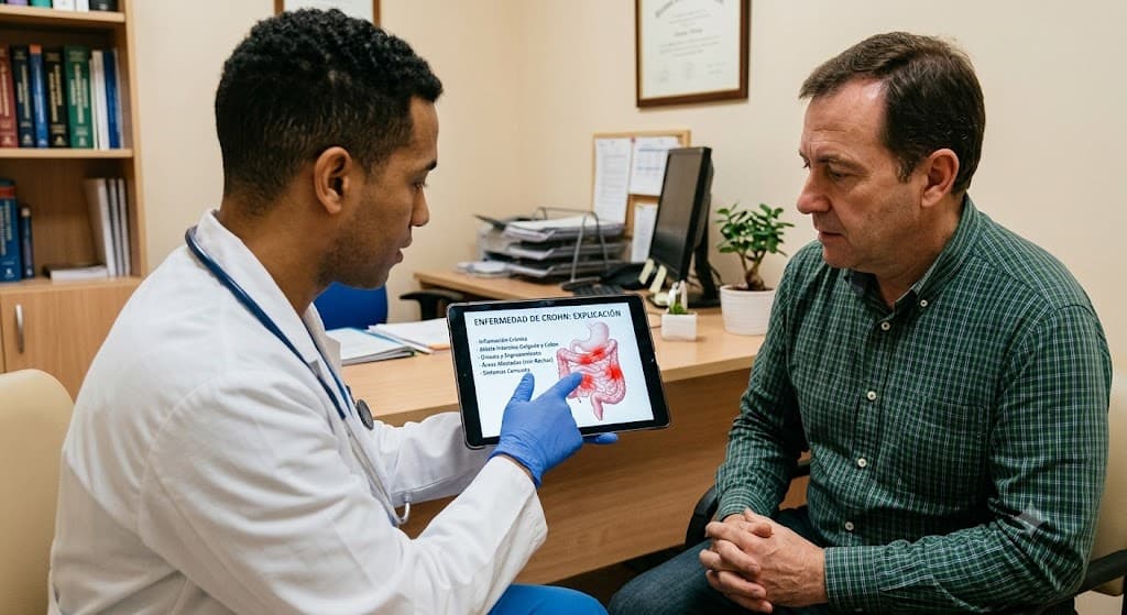 médico integrativo enfermedad de Crohn